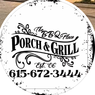 The BBQ Place Porch and Grill logo, established 2006